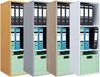 VCM Büroregal & Bücherregal Lona 917845 Weiß H. 110 x B. 35 x T. 37 cm Bild 4