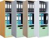 VCM Büroregal & Bücherregal Lona 917845 Weiß H. 110 x B. 35 x T. 37 cm Bild 5