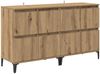 vidaXL Sideboards 2 pcs Artisan-Eiche 60 x 35 x 70 cm Holzwerkstoff 3415577 Bild 5
