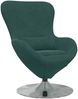 vidaXL Eiersessel Dunkelgrün Samt 42002726 Bild 2