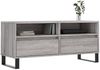 vidaXL TV-Schrank Grau Sonoma 100x34,5x44,5 cm Holzwerkstoff 831250 Bild 3