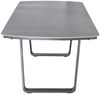 Gartentisch Diwo, Aluminium, Grau, Schwarz, 200 x 78 x 100 cm Bild 4