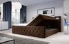 Boxspringbett Gloria mit LED und Stauraum 180x200 Braun H2 (bis 70kg) Bild 3