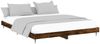 vidaXL Bettgestell ohne Matratze Räuchereiche 150x200 cm Holzwerkstoff 832242 Bild 3