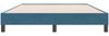 vidaXL Bettgestell ohne Matratze Dunkelblau 140x220 cm Samt 4101407 Bild 5