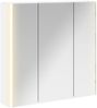 vidaXL Badezimmerspiegelschrank Weiß 73,5 x 15,5 x 70 cm Holzwerkstoff 889255 Bild 2