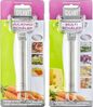 Gigant® Schäler Set 2-teilig – Multi Gemüseschäler & Julienne Schäler aus Edelstahl – Spargelschäler, Kartoffelschäler, Gemüse Hobel für Salate & Wok – spülmaschinenfest Bild 2