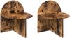 vidaXL Nachttisch 2 pcs Geräucherte Eiche 40 x 35,5 x 45,5 cm 8001142 Bild 2