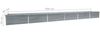 vidaXL Garten-Hochbeet Verzinkter Stahl 600x80x45 cm Grau 47072 Bild 5