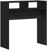 vidaXL Konsolentisch Schwarz Eichen-Optik 78 x 30 x 80 cm 862659 Bild 2