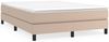 vidaXL Boxspringbettgestell Cappuccino-Braun 140x200 cm Kunstleder 3120705 Bild 2
