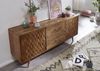 Sideboard Akazie 180x42x75 natur lackiert MOSAYK #100 Bild 2