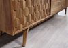 Sideboard Akazie 180x42x75 natur lackiert MOSAYK #100 Bild 4