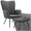 tectake Relaxsessel Sessel, gepolstert Bild 4