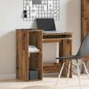 vidaXL Schreibtisch mit Regal Altholz-Optik 84x40x78cm Holzwerkstoff 860452 Bild 3