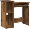 vidaXL Schreibtisch mit Regal Altholz-Optik 84x40x78cm Holzwerkstoff 860452 Bild 2