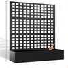 GarveeMore Blumenkasten Datenschutzbildschirm mit Planter Box, erhöhtes Gartenbett Bild 3