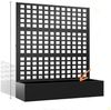 GarveeMore Blumenkasten Datenschutzbildschirm mit Planter Box, erhöhtes Gartenbett Bild 4