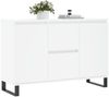 vidaXL Sideboard Weiß 101,5x35x70 cm Holzwerkstoff 827212 Bild 3
