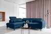 Ecksofa Noble mit Schlaffunktion, Bettkasten und Nube-Bezug Bild 4