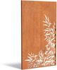 Adezz Paneel Nature CPN2 Cortenstahl 110x180 cm Gartenpaneel Sichtschutz Paneel Deko Wand Bild 5