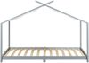 Kinderbett Brome mit Matratze 90x200 cm Grau [en. casa] Bild 4