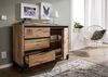 Sideboard Wildeiche 120x45x85 natur geölt VILLANDERS #110 Bild 4