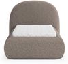 Beautysofa Polsterbett MOTTI 90x200 mit Bettkasten und gepolstertem Kopfteil (mehrere Farben, Bouclé-Stoff), wahlweise ohne Matratze oder mit Matratze Bild 3
