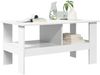 vidaXL Couchtisch Weiß 90 x 50 x 45 cm Holzwerkstoff 8000252 Bild 3