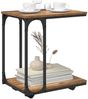 vidaXL Beistelltisch mit Regal Altholz 50 x 35 x 55.5 cm Holzwerkstoff 881177 Bild 3