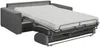 Vente-unique - CALITO Sofa SamtStoff Grau - B 223 cm94 cm x H 85 cm x L 194 cm Bild 4