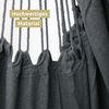 Hängesessel Indoor ohne Gestell MELA - Mit Kuscheldecke & Bücherfach | Hängestuhl mit Kissen Hängeschaukel Outdoor bis 120kg, Anthrazit Bild 5