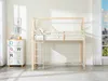 Vente-unique - TARZIA Bett Holz, Platte Beige - B 96,5 cm x H 200,5 cm x L 197,5 cm Bild 2