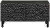 vidaXL Couchtisch Schwarz 80x50x40 cm Massivholz Mango 356824 Bild 3