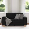 vidaXL 2-Sitzer Sofa Schwarz 120 cm Stoff 4104972 Bild 3