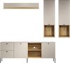Places of Style Wohnzimmer-Set San Pedro, (Komplett-Set, 4-St), Bestehend aus: TV-Lowboard, Wandboard und 2 Hängeschränken Bild 5