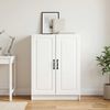 vidaXL Sideboard Hochglanz Weiß 66 x 34,5 x 87 cm Holzwerkstoff 895739 Bild 4