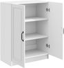 vidaXL Sideboard Hochglanz Weiß 66 x 34,5 x 87 cm Holzwerkstoff 895739 Bild 5