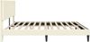 vidaXL Bettrahmen mit Kopfteil Creme 180 x 200 cm Cordstoff 42027742 Bild 5