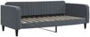 vidaXL Tagesbett Ausziehbar mit Matratzen Dunkelgrau 100x200 cm Samt 3197095 Bild 4
