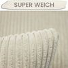 Amilian Dekokissen Sofakissen Couchkissen 2er Set - mit Füllung und Kissenbezug, weich, Hotelverschluss, formstabil Bild 2
