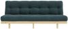 Karup Design LEAN Futonsofa Gestell Natur, Matratze Cord Pale Blue Bild 4
