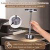 Lapalife Nachttischlampe LED Tischlampe Kabellos Akku, Dimmbar, 3 Farbtemperatur, LED fest integriert, Grau Tischleuchte USB Aufladbar für Nachttisch Esstisch Schreibtisch Bild 3