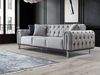 Villa Möbel Sofa Nova, 3-Sitzer 1 Teile, mit Relax-/Bettfunktion durch umklappbare Rückenlehne Bild 2