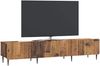 vidaXL TV-Schränk Altholz 147 x 34,5 x 32 cm Holzwerkstoff 894483 Bild 2