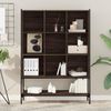 vidaXL Bücherregal Braun Eichen-Optik 102x30x141,5 cm Holzwerkstoff 3214333 Bild 3