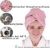 Betz Turban-Handtuch mit Knopf BERLIN Kopfhandtuch Haarturban, (2-St), mit Knopfverschluss Bild 3