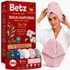 Betz Turban-Handtuch mit Knopf BERLIN Kopfhandtuch Haarturban, (2-St), mit Knopfverschluss Bild 2