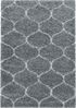 Runder Shaggy Teppich SALSA GREY 160 X 160cm Bild 2