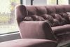 KAWOLA Sofa CHARME 3-Sitzer Velvet roségrau 94 x 95 x 225 cm Bild 5